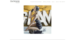 Desktop Screenshot of eliseremenderfineart.com